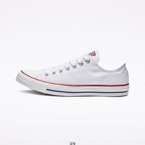 Unisex White Converse All Star Low